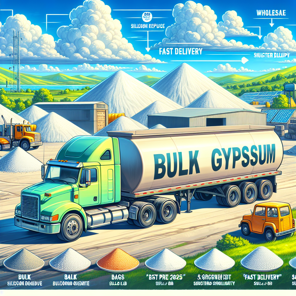 Bulk Gypsum Delivery: Best Prices 2025 & Fast Delivery